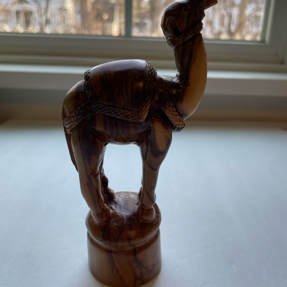 Vintage wood carved camel. - Picture 4 of 4